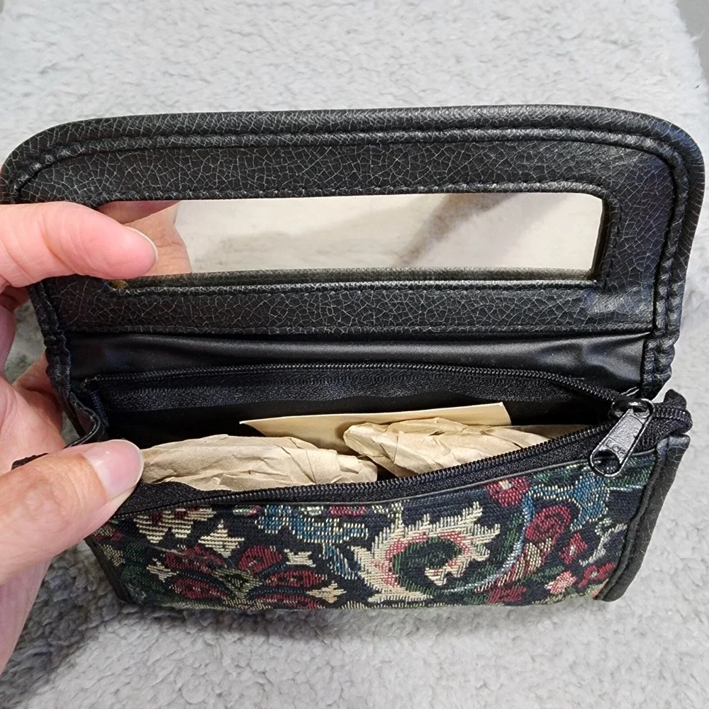 Wallets‎ Womens Vintage Deadstock Coin Purse Makeup Bag Lot of 4 80's